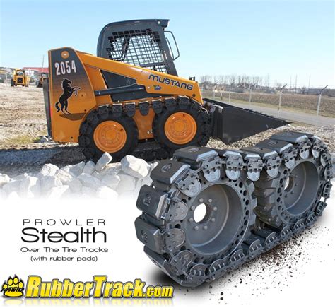 what is the best over the tire skid steer track|12 inch prowler stealth skid steer.